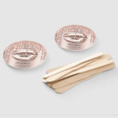 キスリップスウィート16thブライダルシャワーバラスパークリー ハンドファン (組立なし)