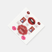 キスリップスティックナプキンス スタンダードカクテルナプキン (角)