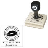 キスリッププリントゴムカスタムスタンプでシール ラバースタンプ (押印)