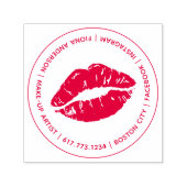 キスリップメイクアップアーティスト セルフインキングスタンプ (デザイン)