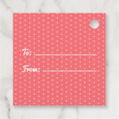 キスリップラブメッセージカード フェイバータグ (裏面)