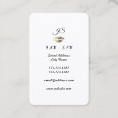 キスリップ遊エースカードメイクアップアーティスト 名刺 (裏面)