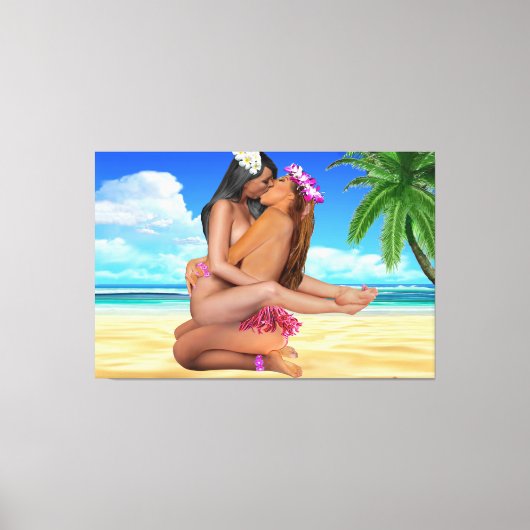 キスレスリング キャンバスプリント (正面)