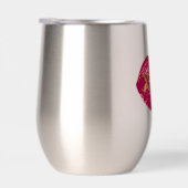 キスレッドリップ金ゴールドグリッターXOXO (右面)