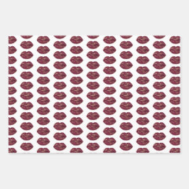 キスレッドリップ ラッピングペーパーシート