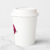キスレッドリップ 紙コップ (左)
