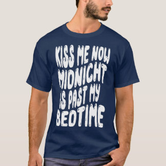 キス今ミッドナイトアイズ過去マイベッドタイム Tシャツ