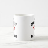 キス会計士おもしろいCPA コーヒーマグカップ (中央)
