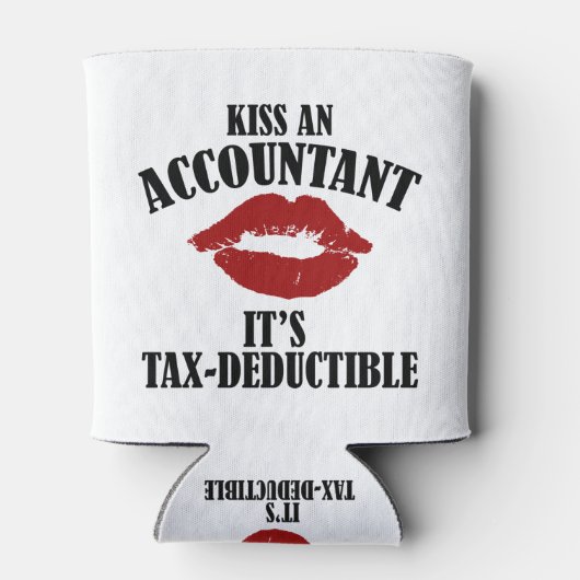 キス会計士おもしろいCPA 缶クーラー (裏面)