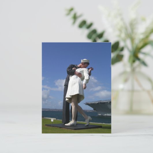 キス像 ポストカード (スタンド正面)