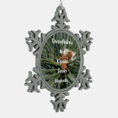 キス元天国 スノーフレークピューターオーナメント (左)