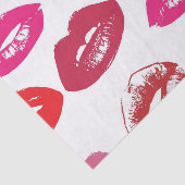 キス可能な唇キスをする（唇、赤、ピンク） 薄葉紙 (詳細)