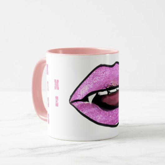 キス名 マグカップ (正面左)