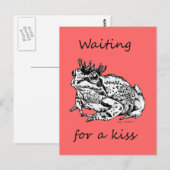 キス待ち ポストカード (正面/裏面)
