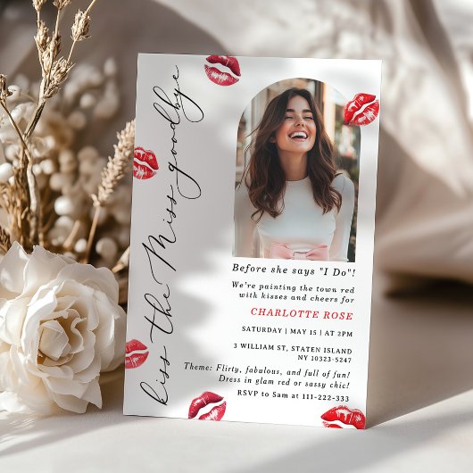 キス恋しく思Goodbye最後のキスはエンのための恋しく思。 招待状