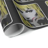 「キス懸命!」 光沢のある包装紙 ラッピングペーパー (ロールコーナー)