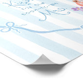 キス数お洒落ブライダルシャワー ポスター (角)