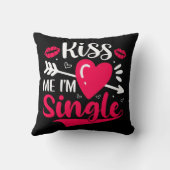 キス私かわいいバ独身のレンタイン クッション (裏面)