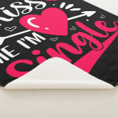 キス私かわいいバ独身のレンタイン シェルパブランケット (3/4)