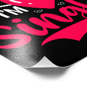 キス私かわいいバ独身のレンタイン フォトプリント            (角)