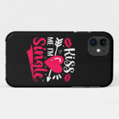 キス私かわいいバ独身のレンタイン Case-Mate iPhoneケース (裏面(横))