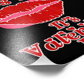 キス私それがバレンタインデー – バレンタインデー フォトプリント            (角)