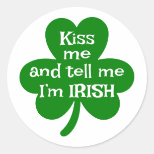キス私と私はアイルランド人☘️ ラウンドシール