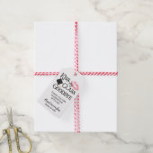 キス私のクラスさよならおもしろい卒業ありがとう ギフトタグ (より糸付き)