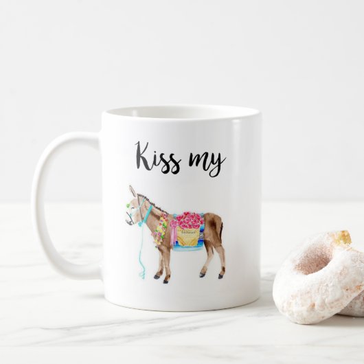 キス私のマグ コーヒーマグカップ (ドーナツ)