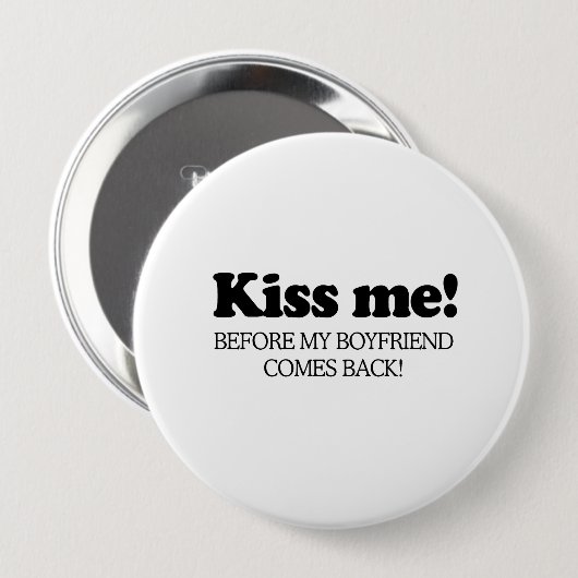 キス私の彼氏の前に戻来る.png 缶バッジ (正面&裏面)