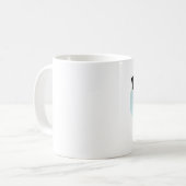 キス私の50誕生日 コーヒーマグカップ (正面左)