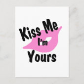 キス私はあなたの ポストカード (正面)