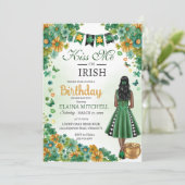 キス私はアイリッシュガールグリーンドレスSt.パトリックのI 招待状 (スタンド正面)