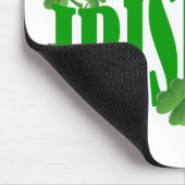 キス私はアイリッシュメルカットデザイン マウスパッド (コーナー)