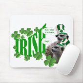 キス私はアイリッシュメルカットデザイン マウスパッド (マウス)