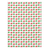 キス私はアイリッシュリップシャームロックサンパトリックの日 テーブルクロス (正面)