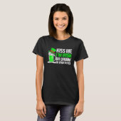 キス私はアイリッシュ飲か何かSt patricks Tシャツ (正面フル)