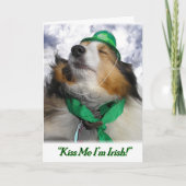 「キス私はアイルランド人だ！」 カード (正面)