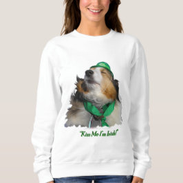 「キス私はアイルランド人だ！」 スウェットシャツ