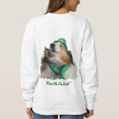 「キス私はアイルランド人だ！」 スウェットシャツ (裏面)