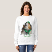 「キス私はアイルランド人だ！」 スウェットシャツ (正面フル)