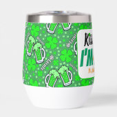 キス私はアイルランド人ではない少しの間だけおもしろい (正面)