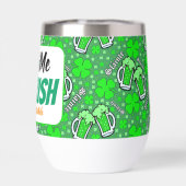 キス私はアイルランド人ではない少しの間だけおもしろい (背面)