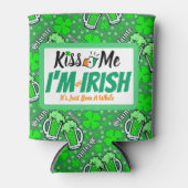 キス私はアイルランド人ではない少しの間だけおもしろい 缶クーラー (正面)