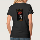 キス私はアイルランド語の唇とパイプSt Patrick Tシャツ (裏面)