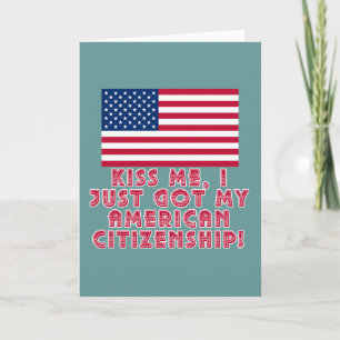 キス私はアメリカ得市民権だ！ カード