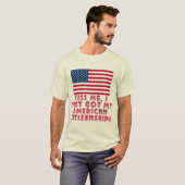 キス私はアメリカ得市民権だ！ Tシャツ (正面フル)