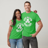 キス私はスコットランドのSt patricks dayイおもしろいリッシュ Tシャツ (ユニセックス)