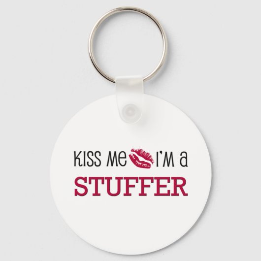 キス私はスタッファーだ キーホルダー (正面)