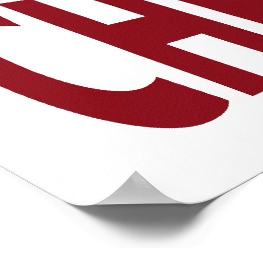 キス私はチェスの選手だ ポスター (角)